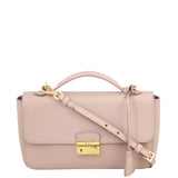 Prada Saffiano Lux Sound Crossbody Front