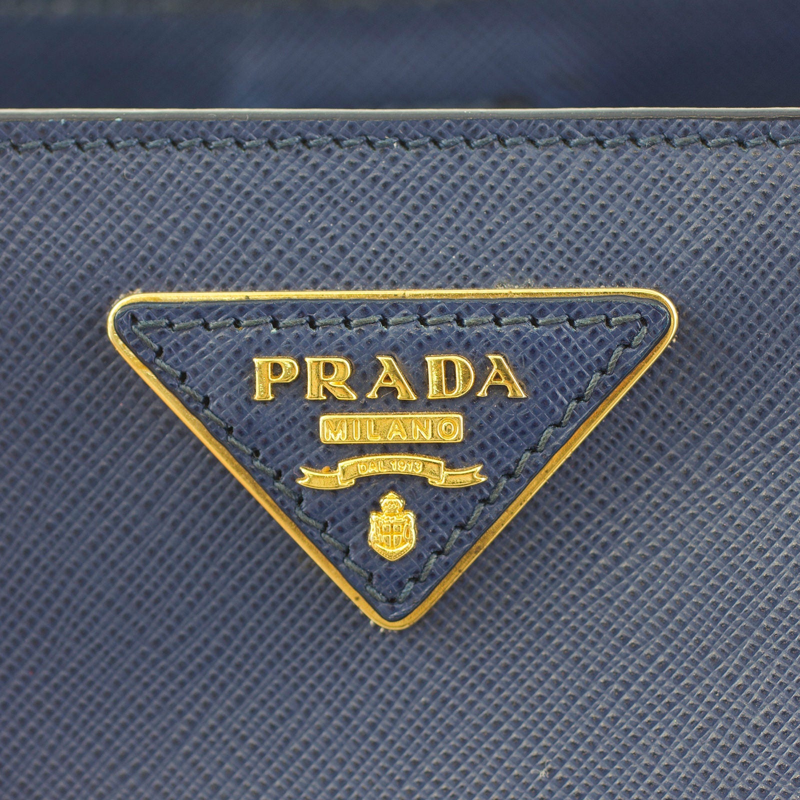 Prada Saffiano Lux Tote Medium Logo
