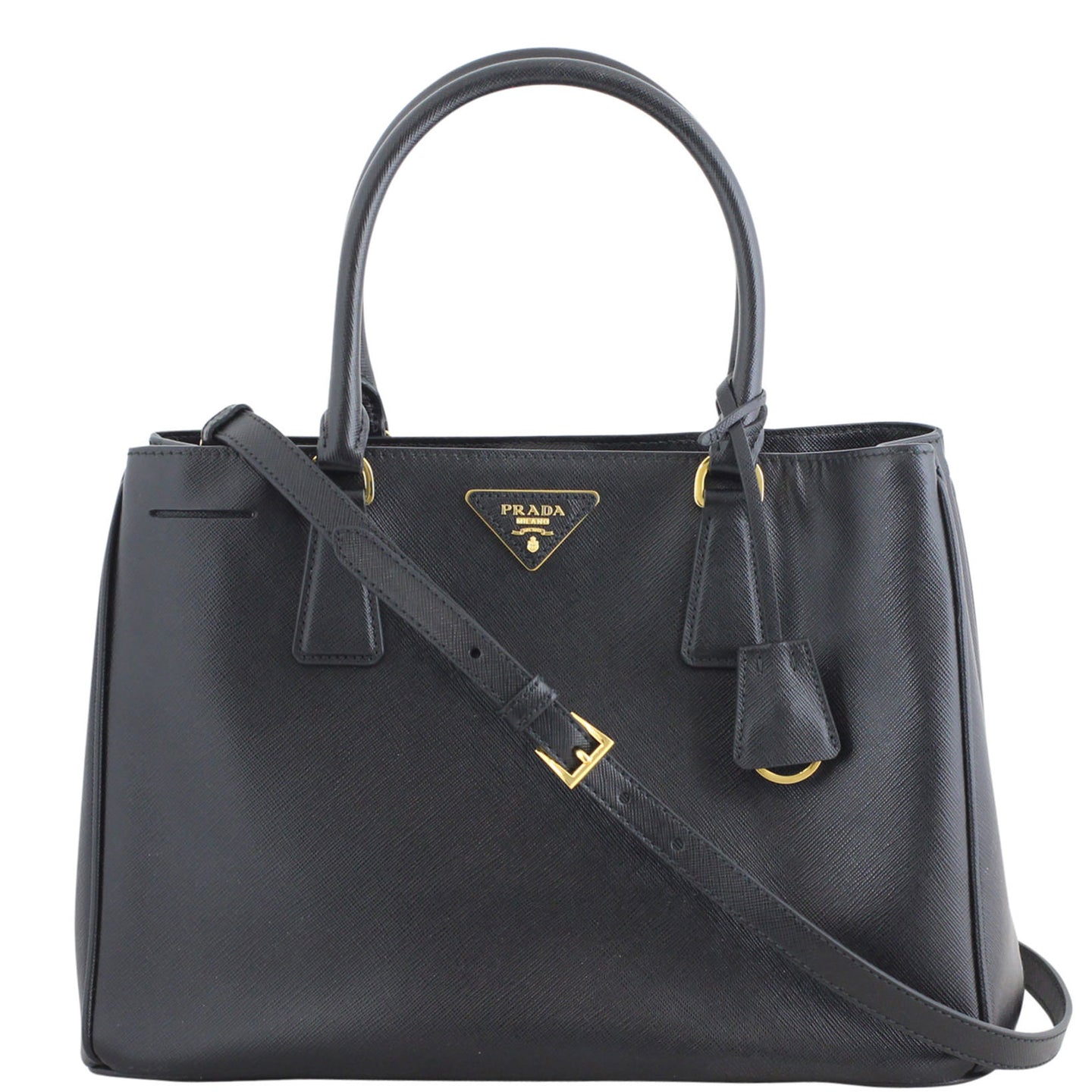 Prada Saffiano Lux Tote Medium Front Strap