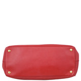 Prada Saffiano Lux Galleria Double Zip Tote Medium Base