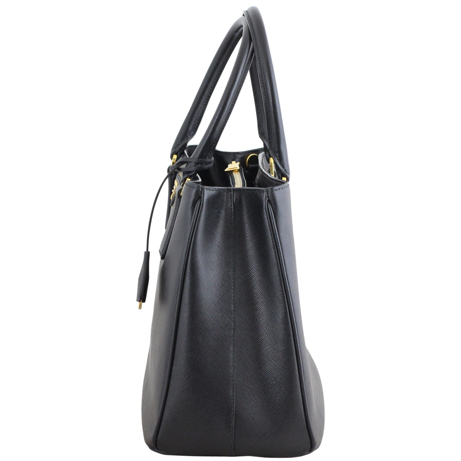 Prada Saffiano Lux Tote Medium Left