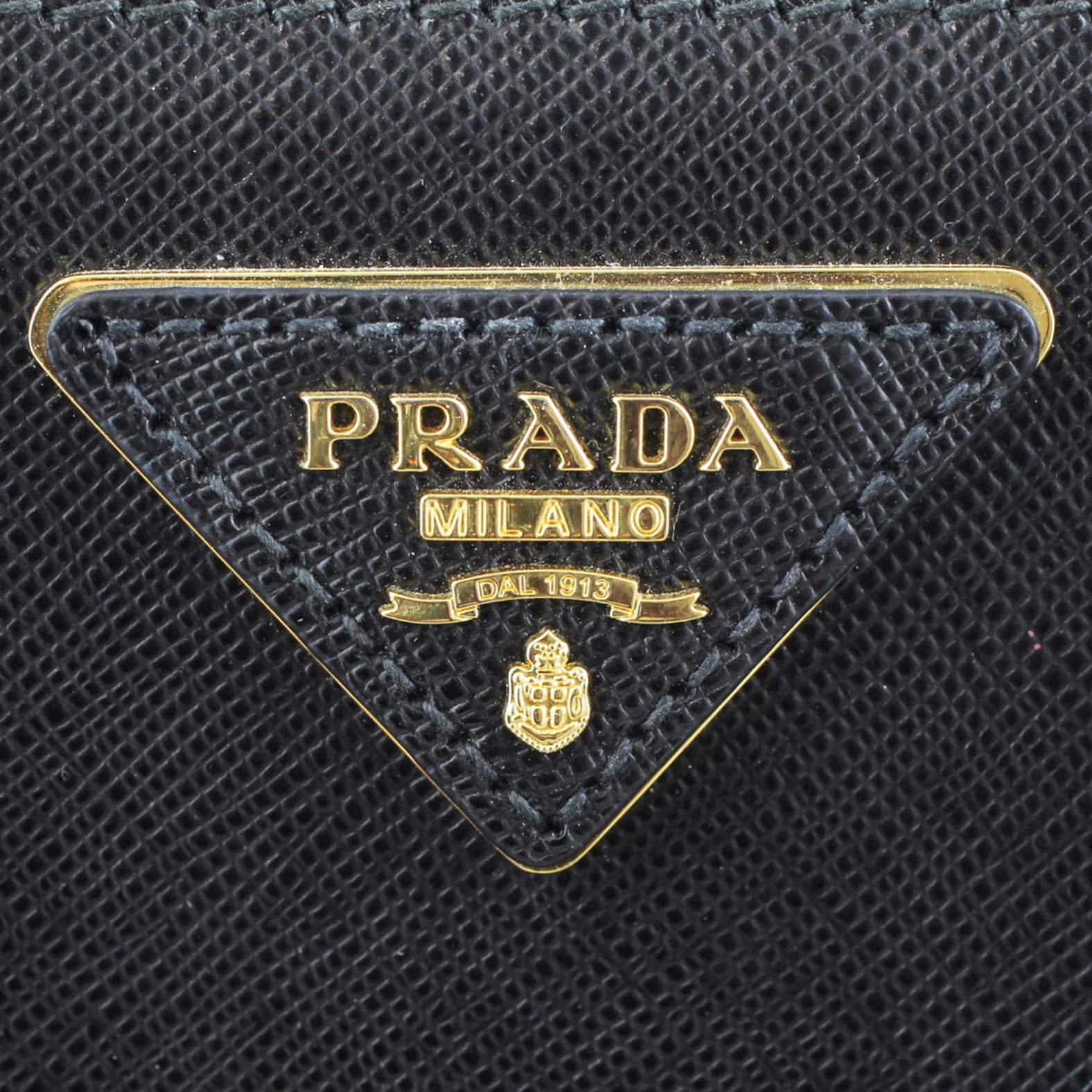 Prada Saffiano Lux Tote Medium Logo