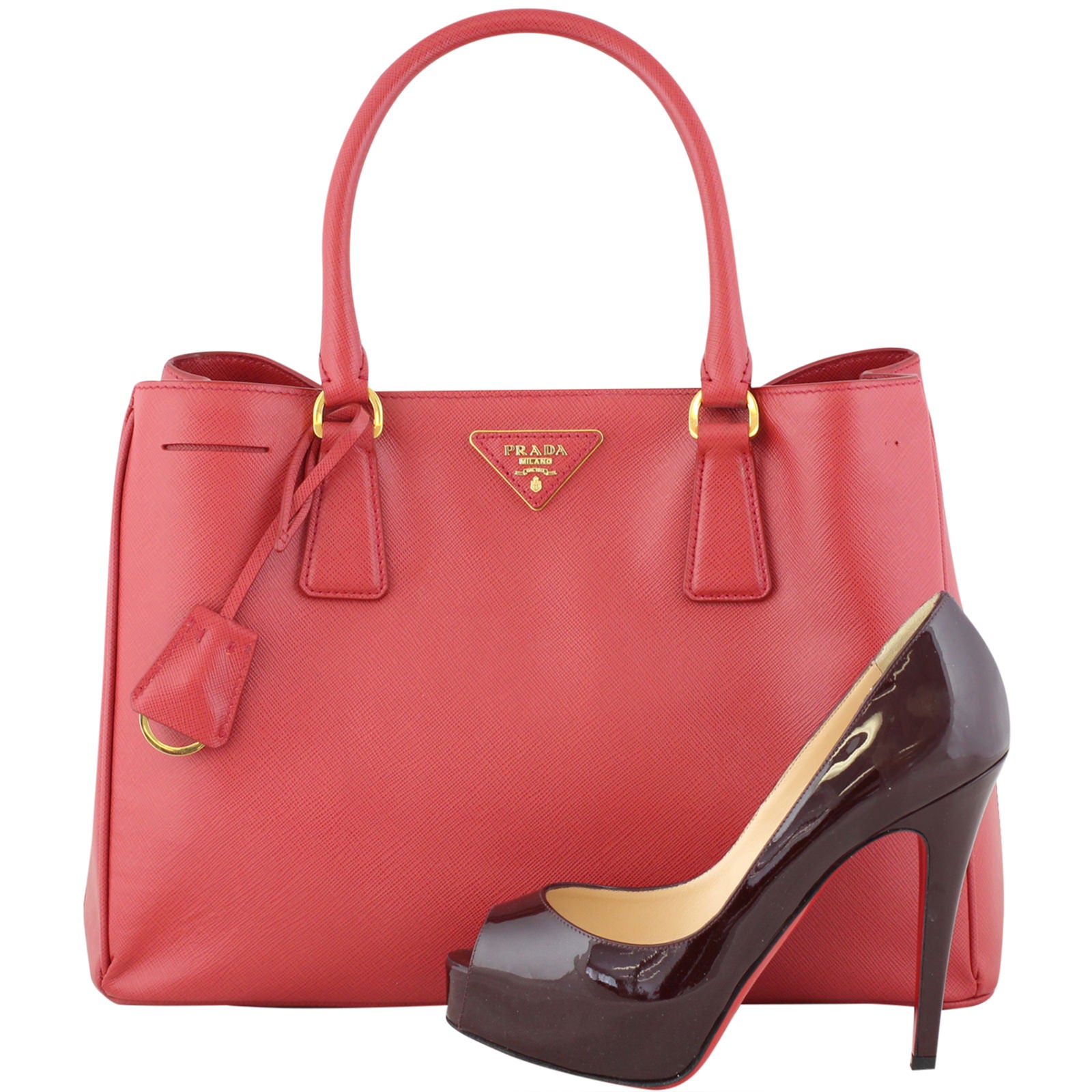 Prada Saffiano Lux Tote Medium Scale