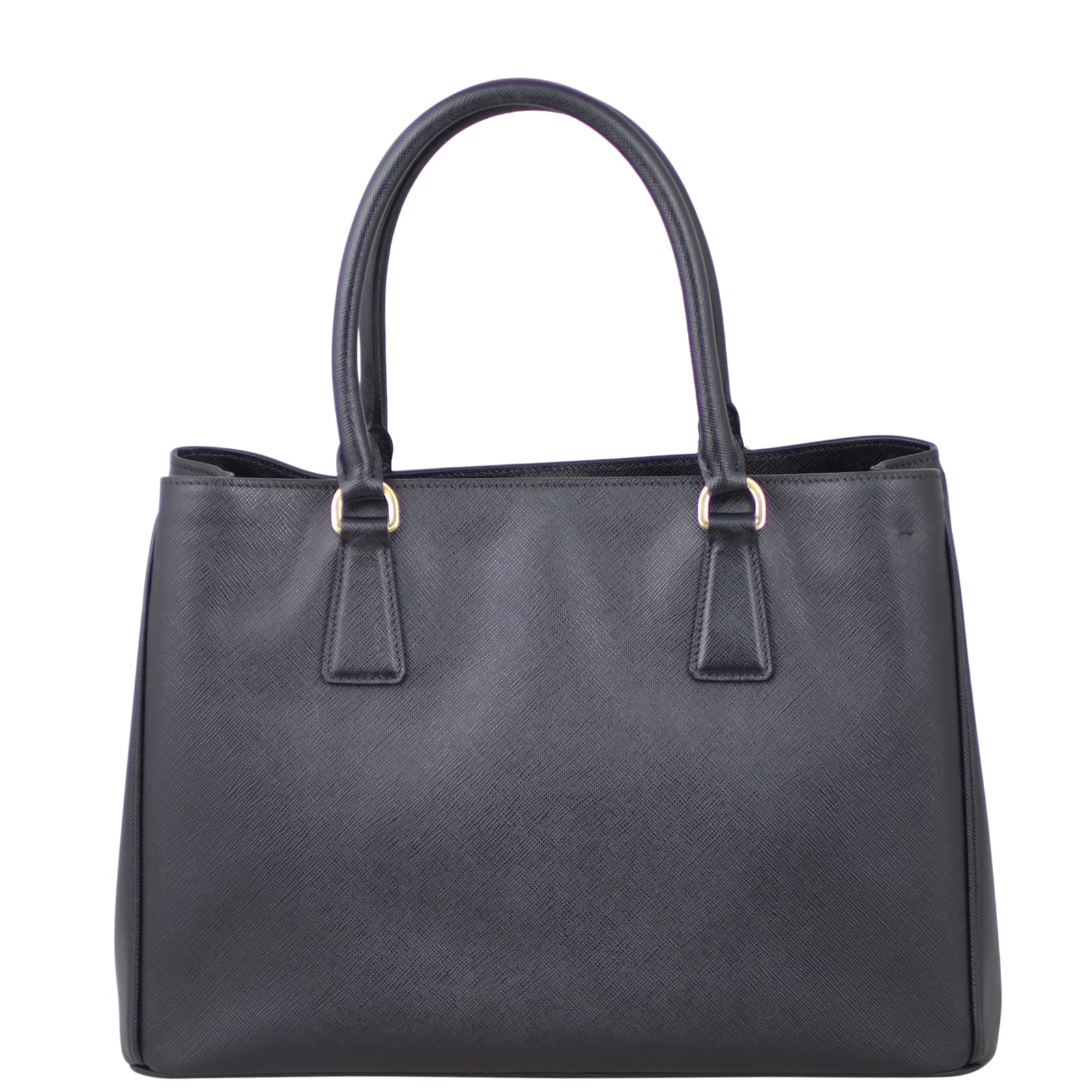 Prada Saffiano Lux Tote Medium Back Whole interior