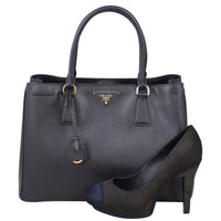 Prada Saffiano Lux Tote Medium Shoe