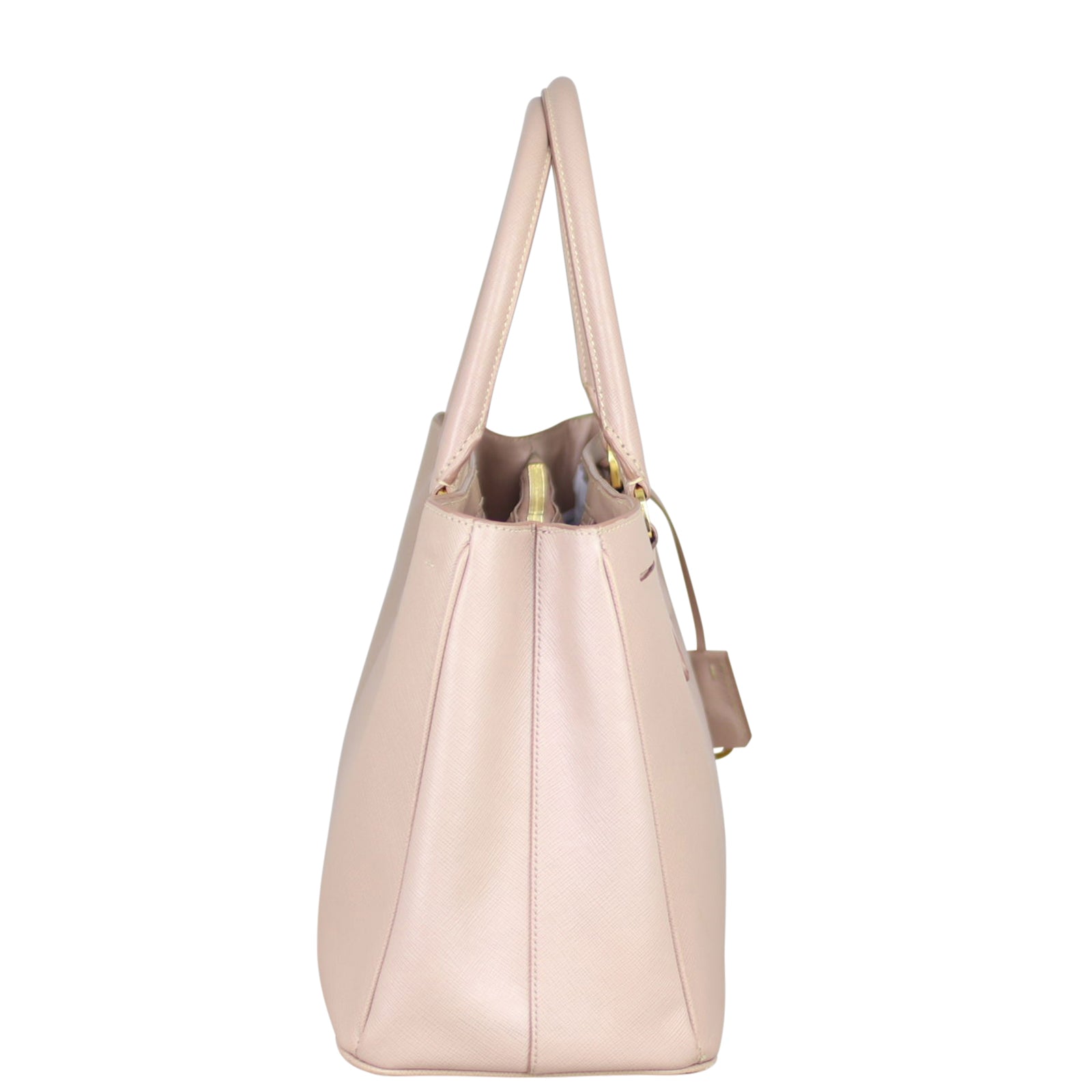 Prada Saffiano Lux Tote Medium Side