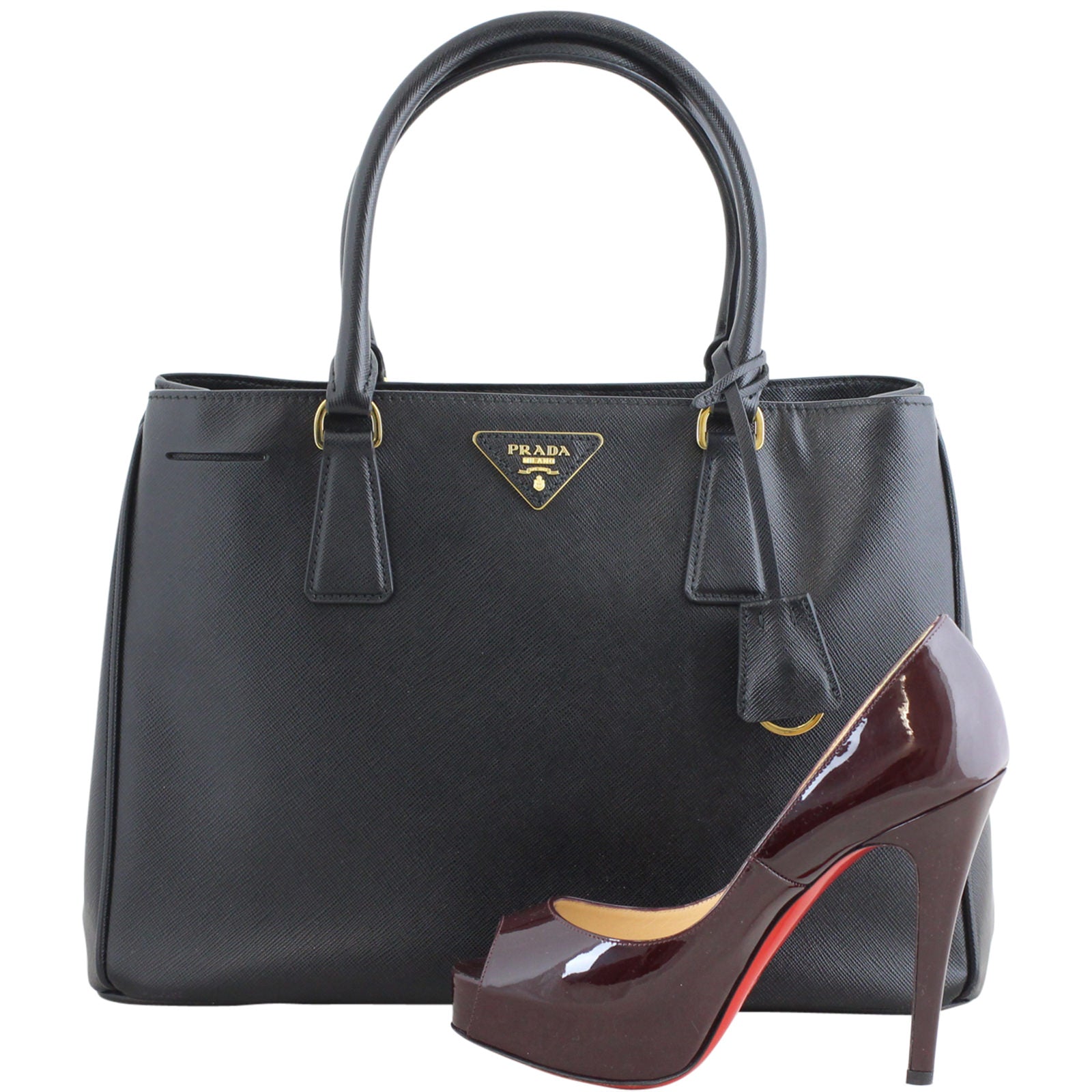 Prada Saffiano Lux Tote Medium Scale