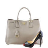 Prada Saffiano Lux Tote Scale