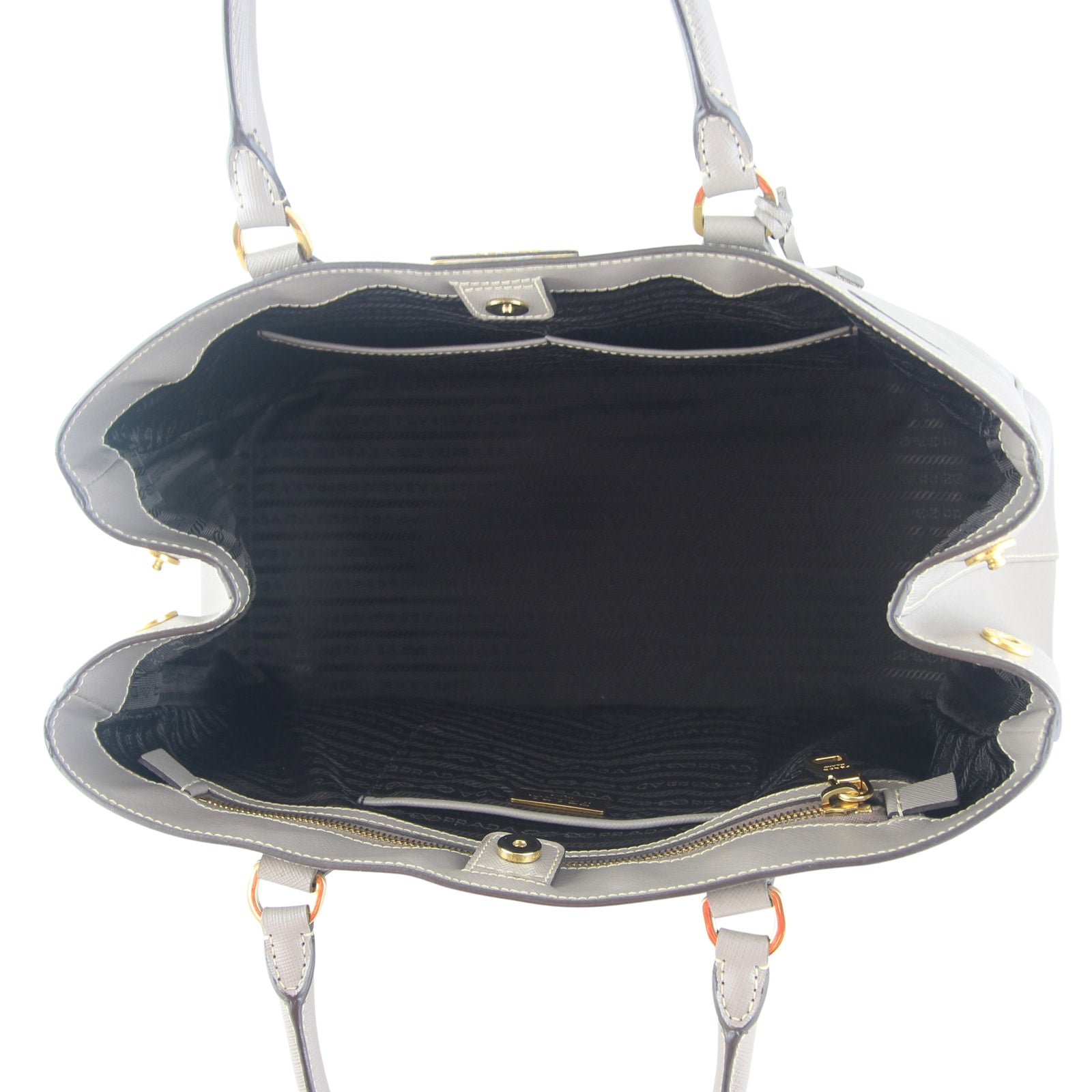 Prada Saffiano Lux Tote Interior