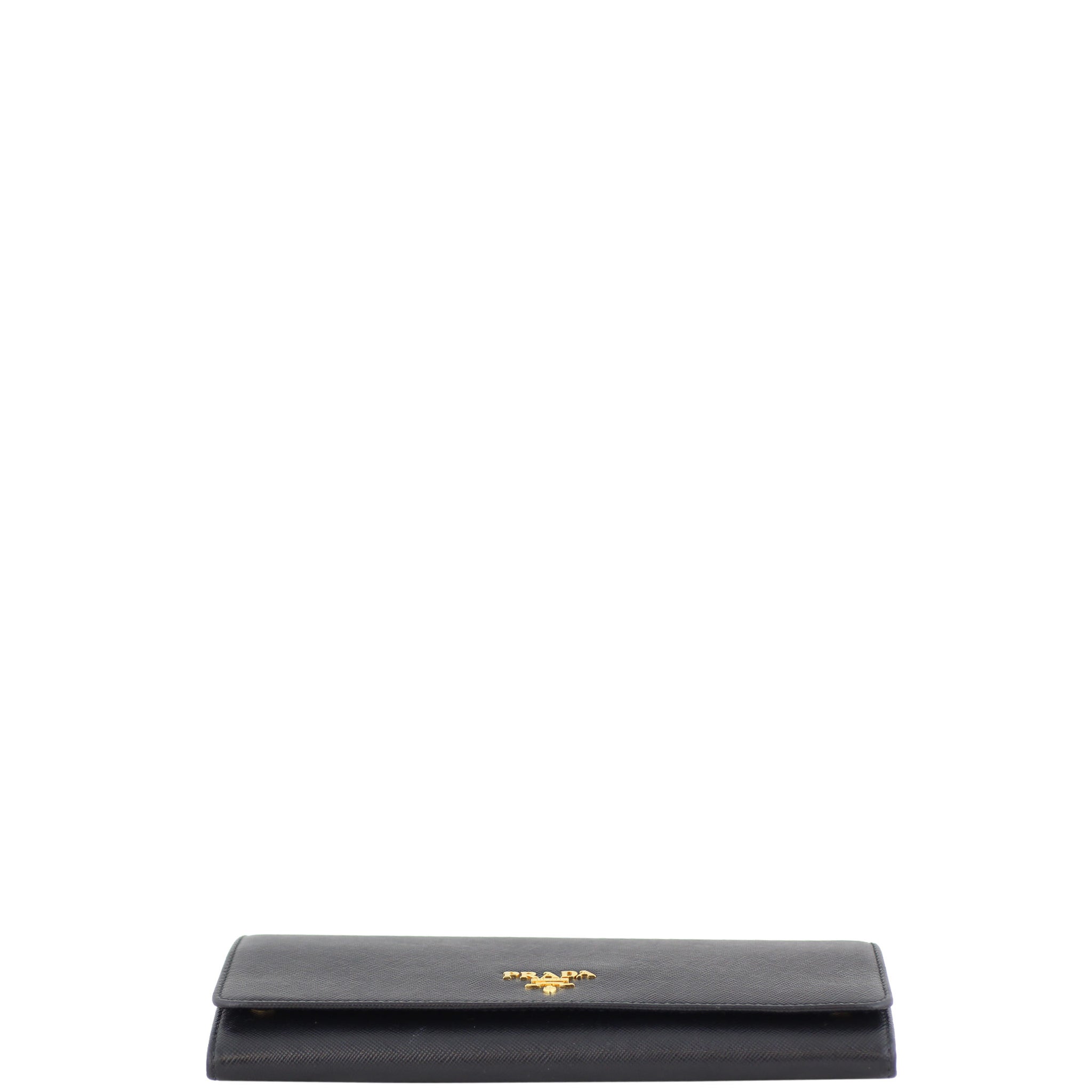 Prada Saffiano Lux Chain Wallet Base