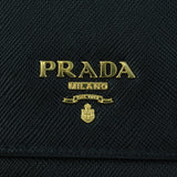 Prada Saffiano Lux Chain Wallet Exterior