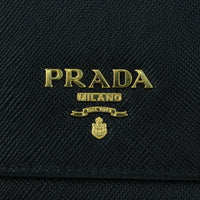 Prada Saffiano Lux Chain Wallet Exterior