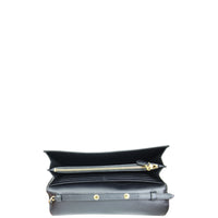 Prada Saffiano Lux Chain Wallet Interior