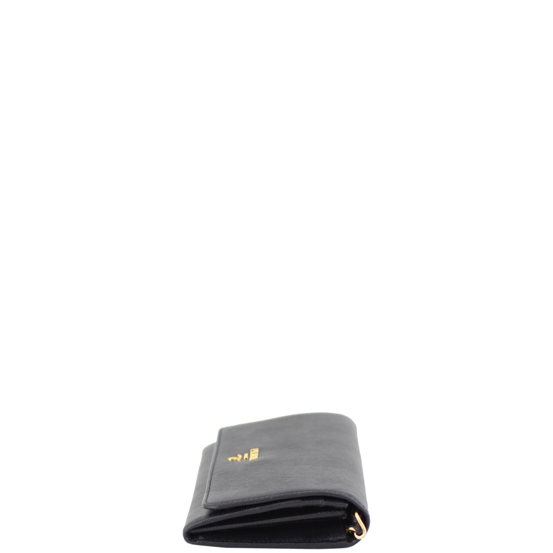 Prada Saffiano Lux Chain Wallet Left