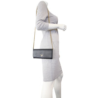 Prada Saffiano Lux Chain Wallet Mannequin