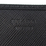 Prada Saffiano Lux Chain Wallet Stamp