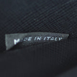 Prada Saffiano Lux Chain Wallet Stamp9