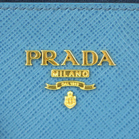 Prada Saffiano Lux Wristlet Logo