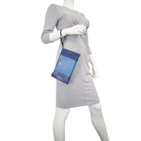 Prada Saffiano Lux Wristlet Mannequin