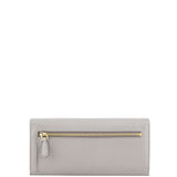 Prada Saffiano Metal Continental Wallet Back