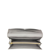Prada Saffiano Metal Continental Wallet Interior