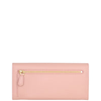 Prada Saffiano Metal Continental Wallet Back