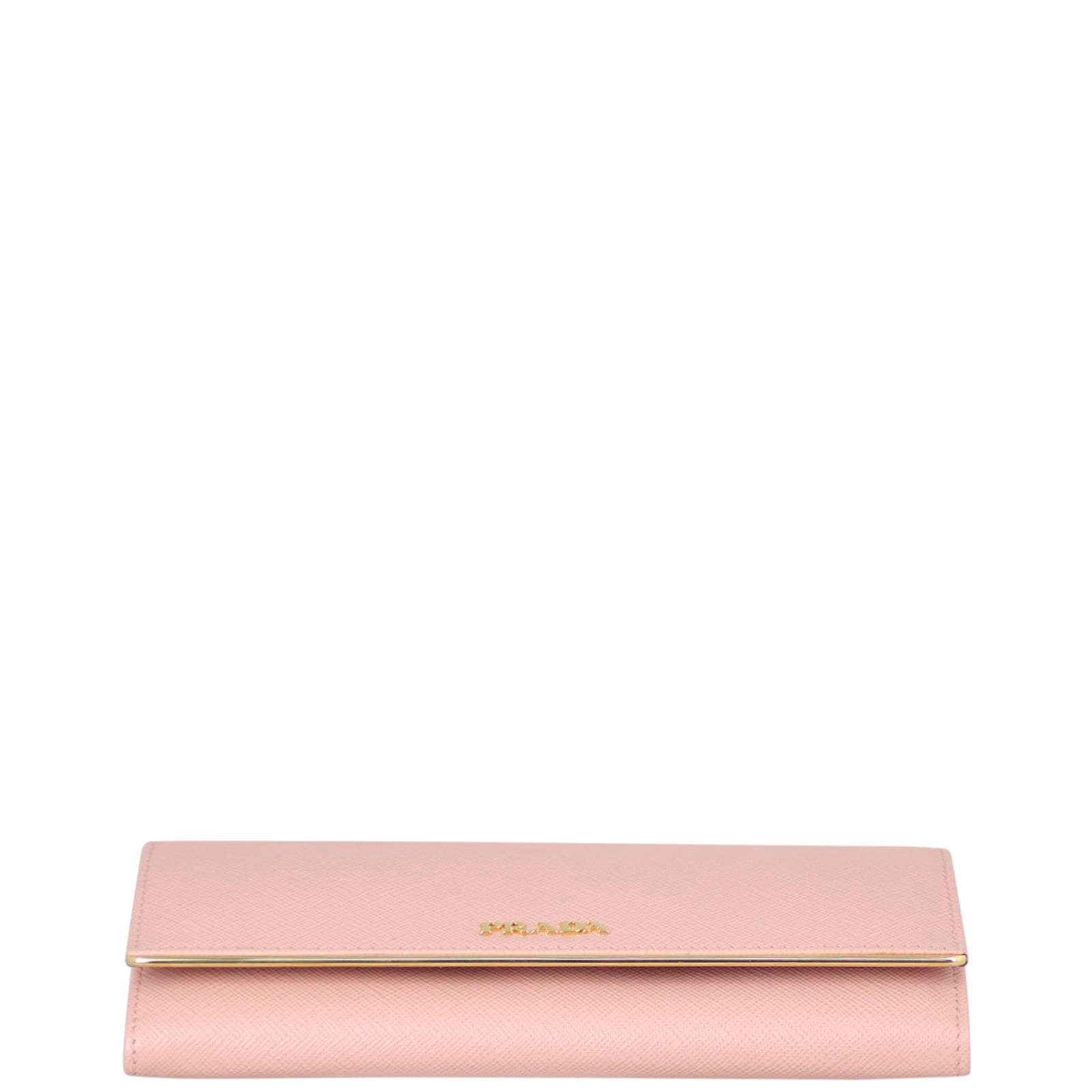 Prada Saffiano Metal Continental Wallet Base