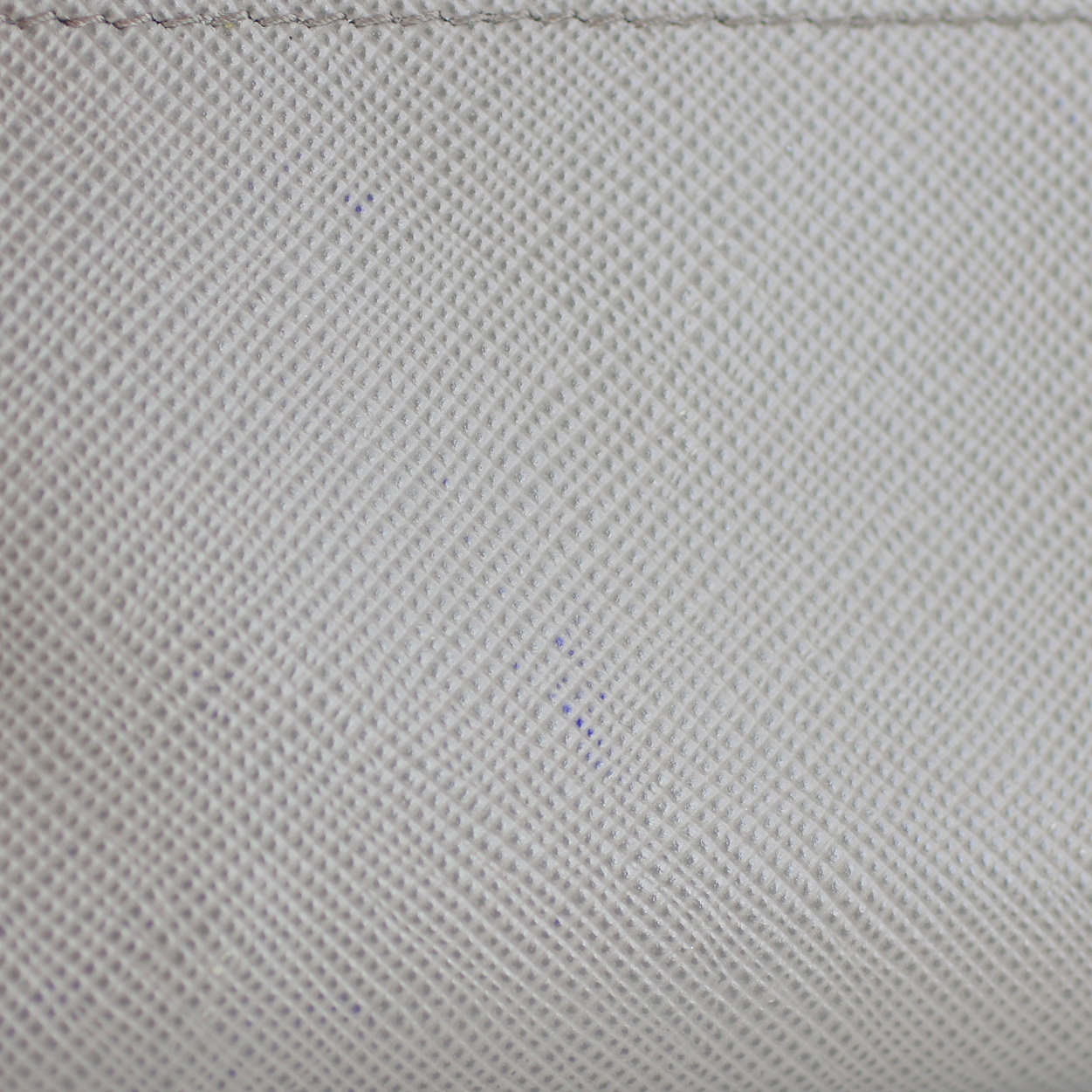 Prada Saffiano Metal Continental Wallet Scratch