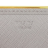 Prada Saffiano Metal Continental Wallet Stamp