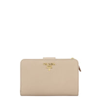 Prada Saffiano Multicolour Short Wallet Front