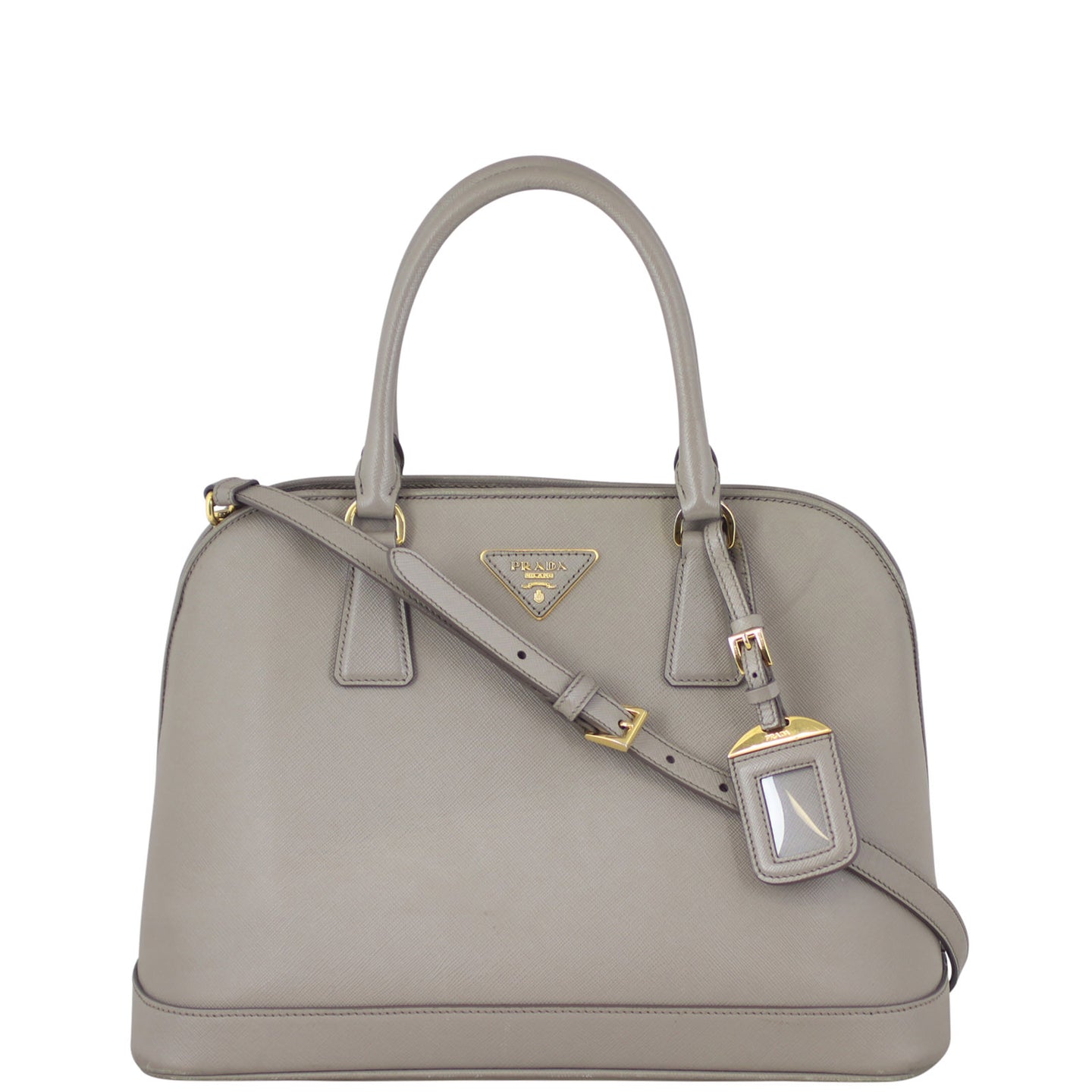 Prada Saffiano Lux Promenade Medium Front