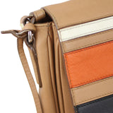 Prada Saffiano Righe Crossbody Corner