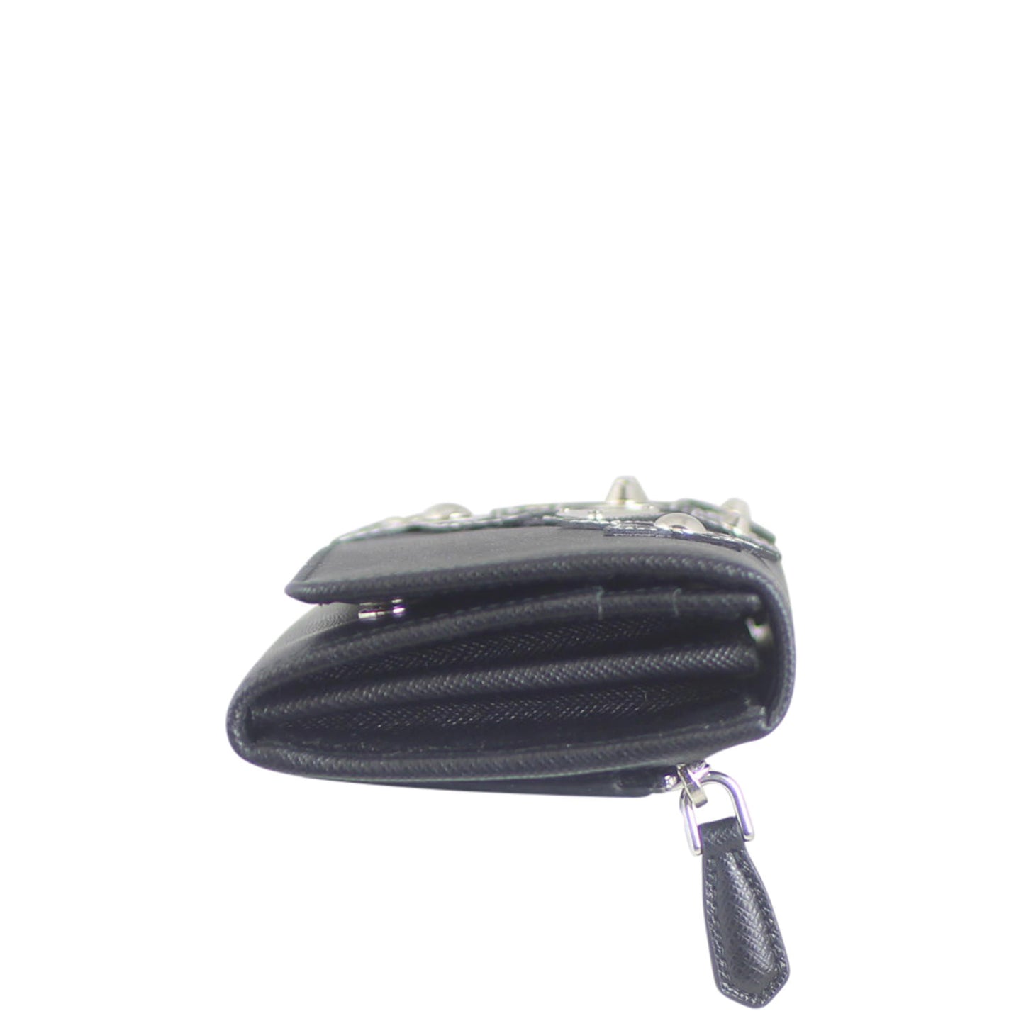 Prada Saffiano Robot Wallet Left