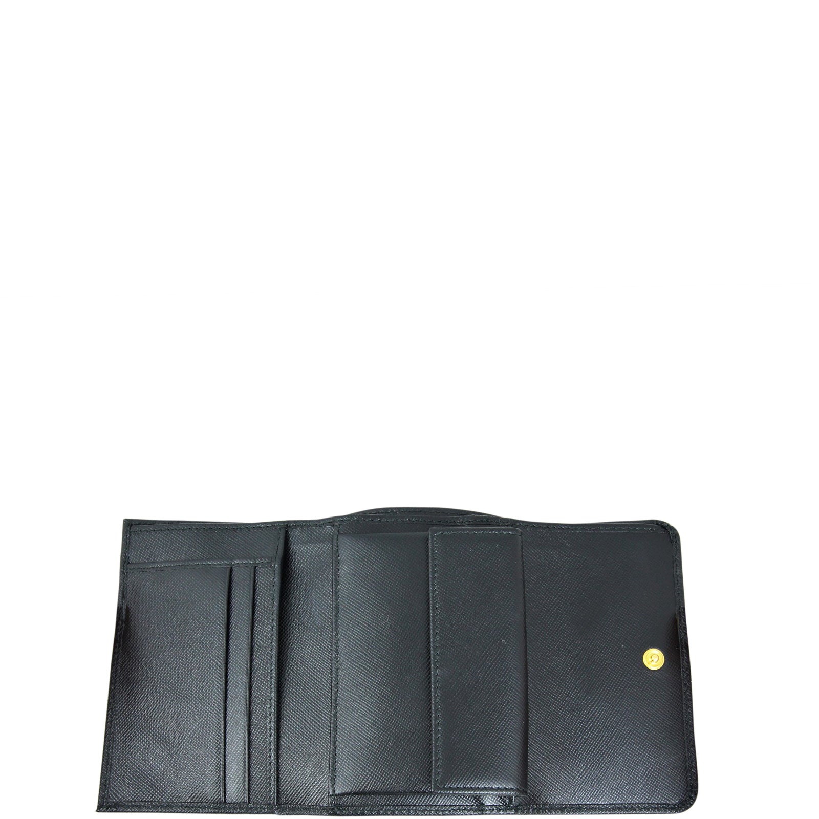 Prada Saffiano Small Fiocco Bow Wallet Interior