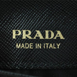Prada Saffiano Small Fiocco Bow Wallet Stamp