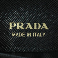 Prada Saffiano Small Fiocco Bow Wallet Stamp
