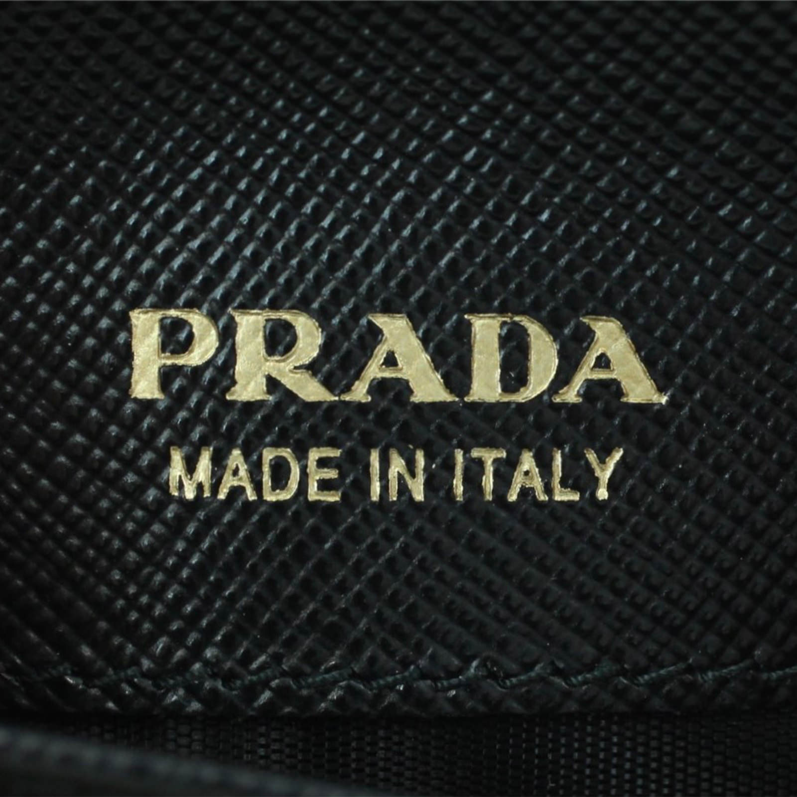 Prada Saffiano Small Fiocco Bow Wallet Stamp