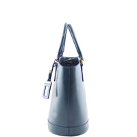 Prada Saffiano Vernice Secchiello Bucket Bag back side