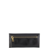 Prada Saffiano Vernice Continental Wallet Back
