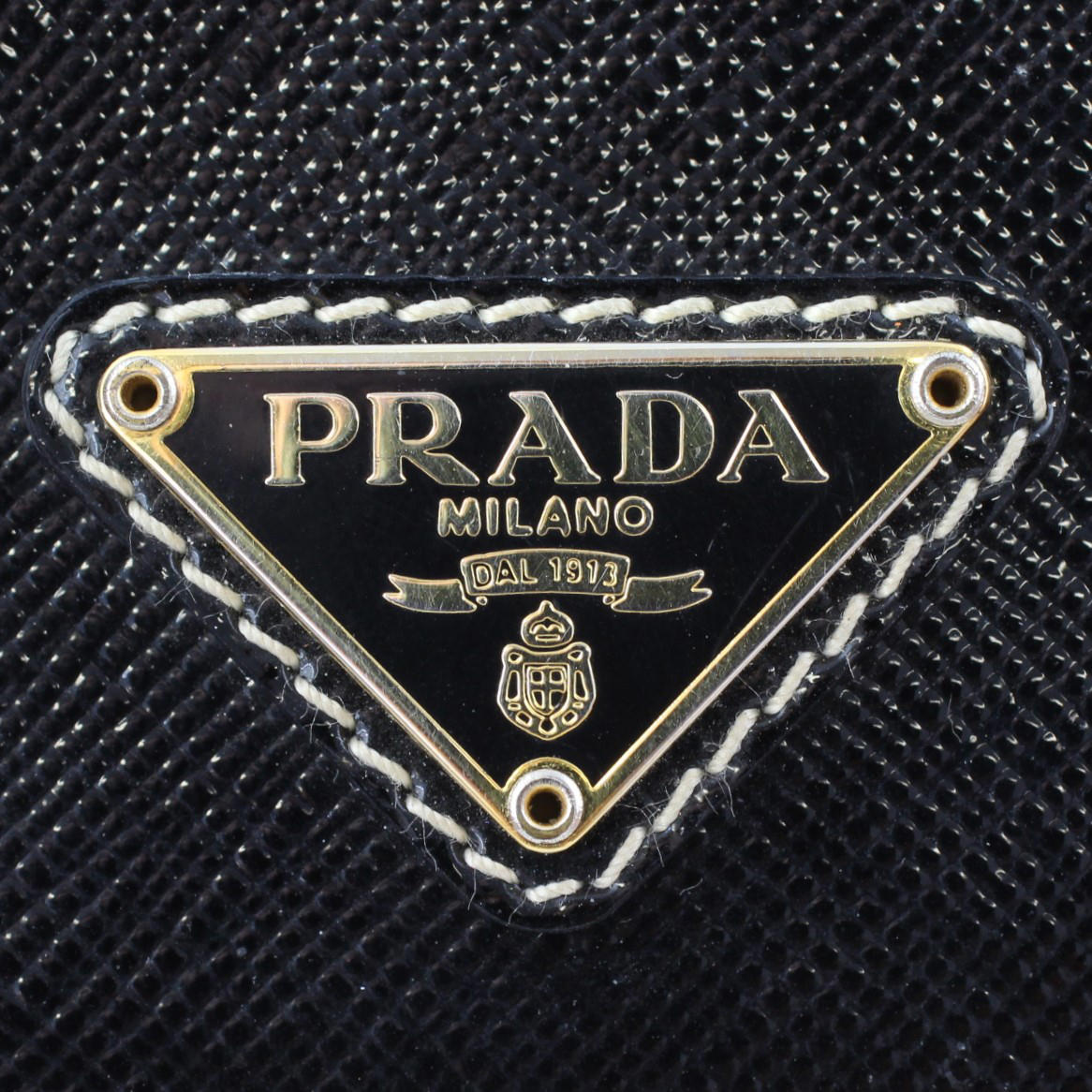 Prada Saffiano Vernice Continental Wallet Exterior