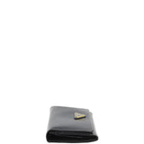 Prada Saffiano Vernice Continental Wallet Right