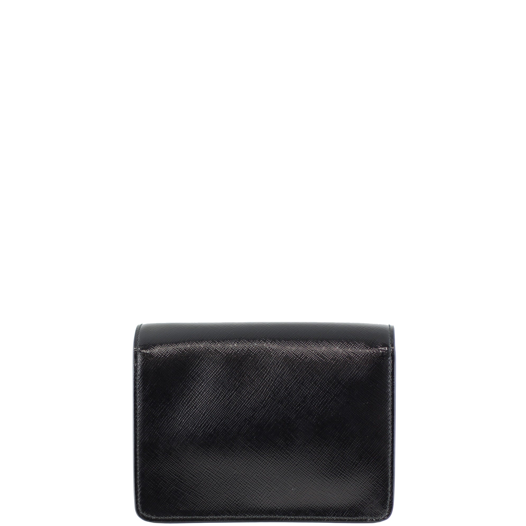 Prada Saffiano Vernice Crossbody Back