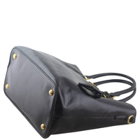 Prada Saffiano Vernice Tote Bag Corner