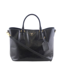 Prada Saffiano Vernice Tote Bag Front