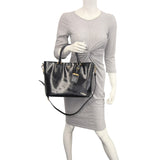 Prada Saffiano Vernice Tote Bag Mannequin