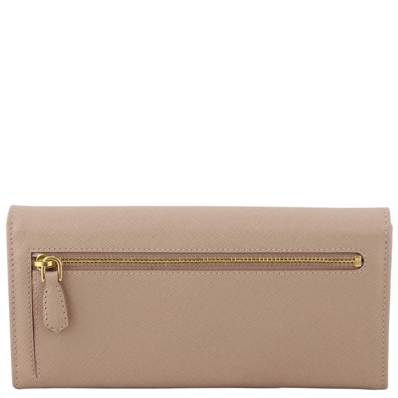 Prada Saffiano Continental Wallet Back