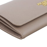 Prada Saffiano Continental Wallet Corner