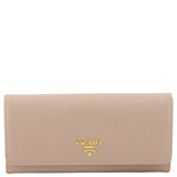 Prada Saffiano Continental Wallet Front