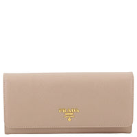 Prada Saffiano Continental Wallet Front