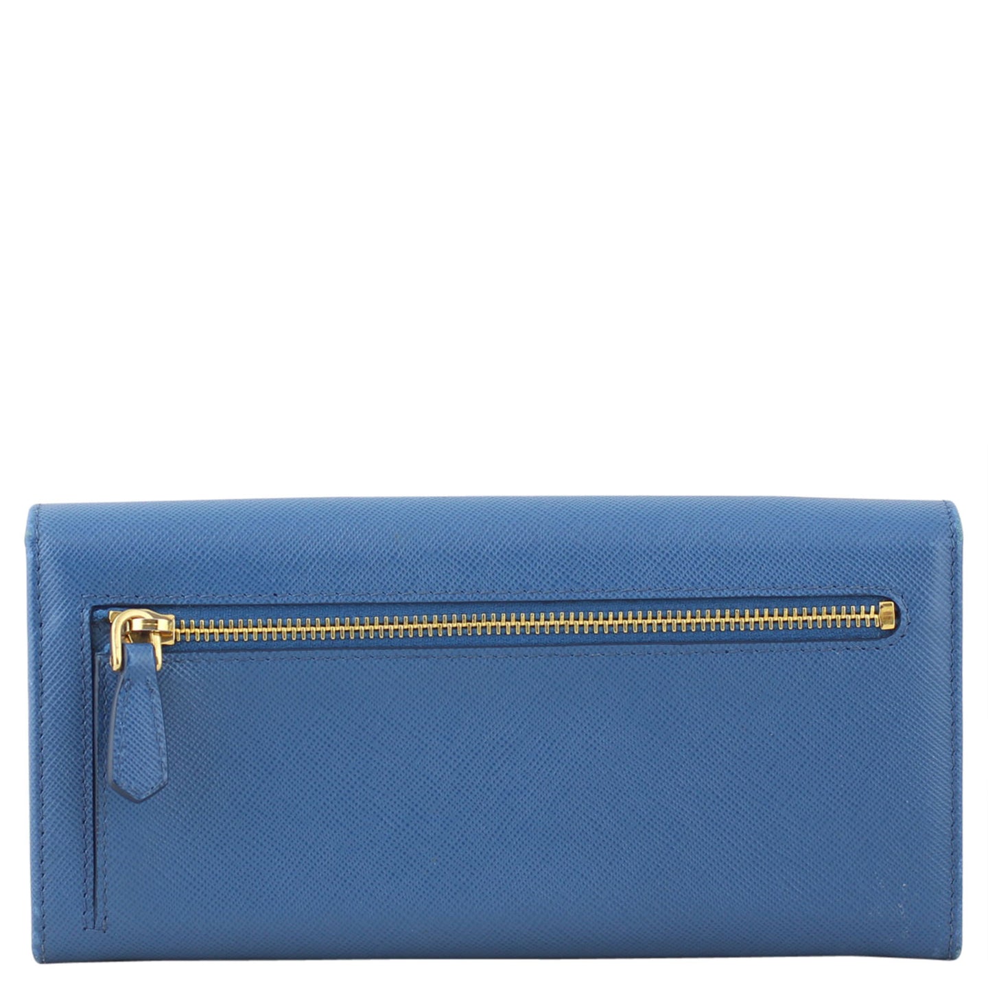 Prada Saffiano Continental Wallet Back